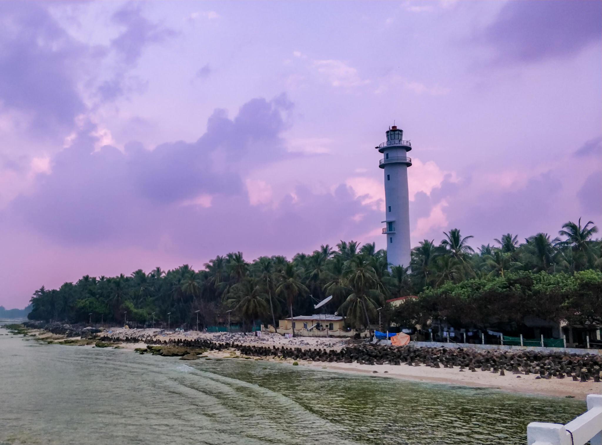 Light house private jet to lakshadweep